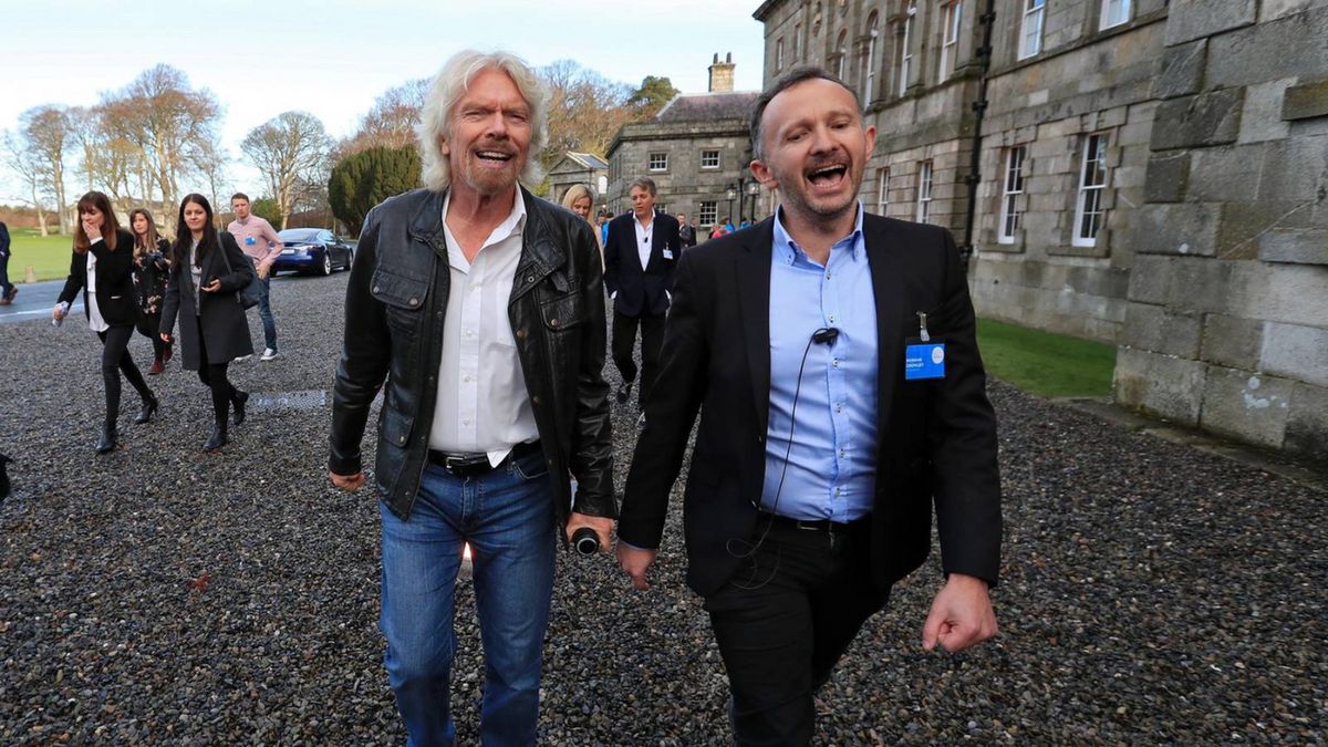 The Irish Times Richard Branson cuts ribbon on Wicklow climate change visitor centre