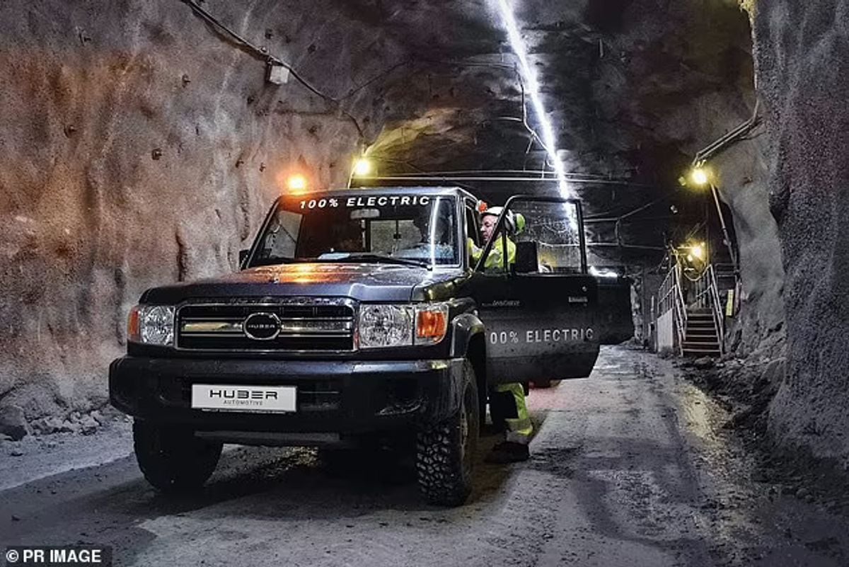Daily Mail UK Electric Toyota LandCruisers expected to drive change in Australian mines
